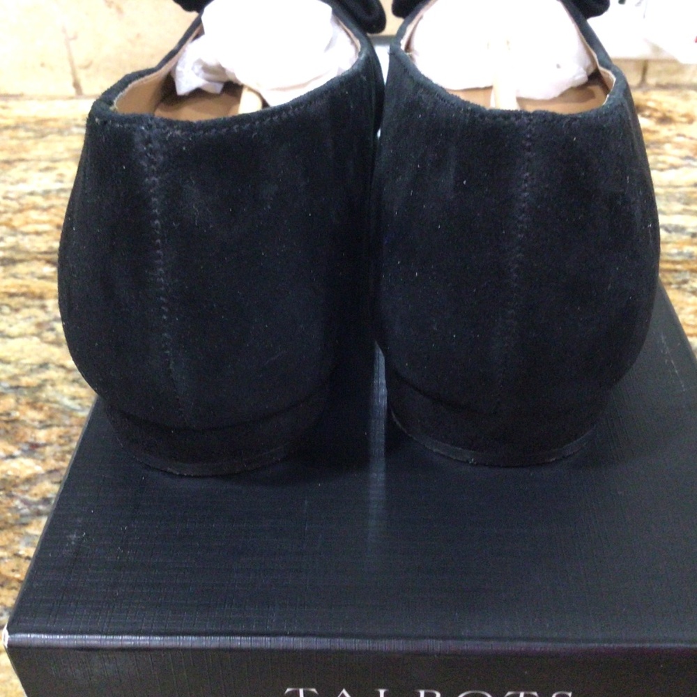 Talbots black Edison Party Box flats. Size 7M very gently worn - Picture 6 of 8
